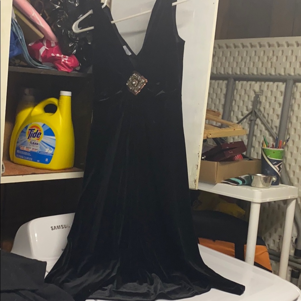 Formal black dress